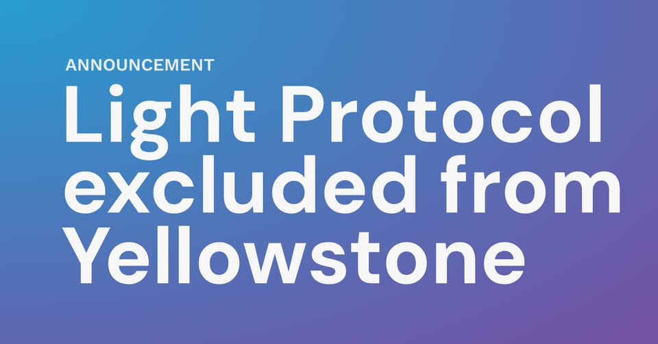 Light Protocol program excluded from Yellowstone streaming